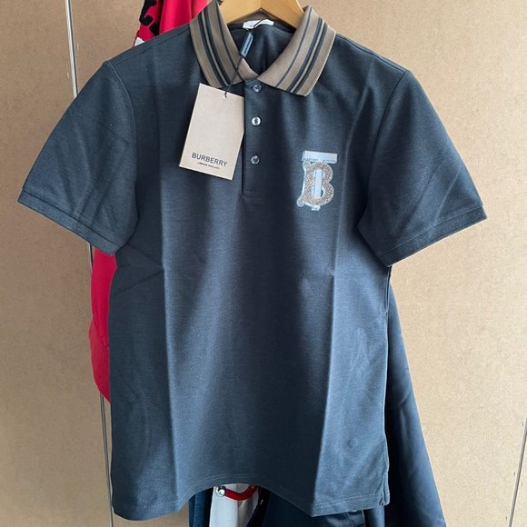 NWT BURBERRY MEN POLO T-SHIRT
